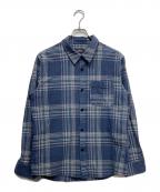 A.P.C.アーペーセー）の古着「コットンチェックL/Sシャツ」｜ブルー
