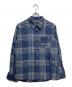 A.P.C.（アーペーセー）の古着「コットンチェックL/Sシャツ」｜ブルー
