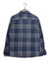 A.P.C. (アーペーセー) コットンチェックL/Sシャツ ブルー サイズ:M：5000円