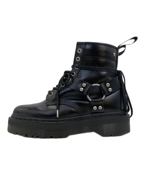 Dr.Martens（ドクターマーチン）Dr.Martens (ドクターマーチン) 1460 QUAD HARNESS 8 ホール ブーツ ブラック サイズ:UK8/US9/EU42の古着・服飾アイテム
