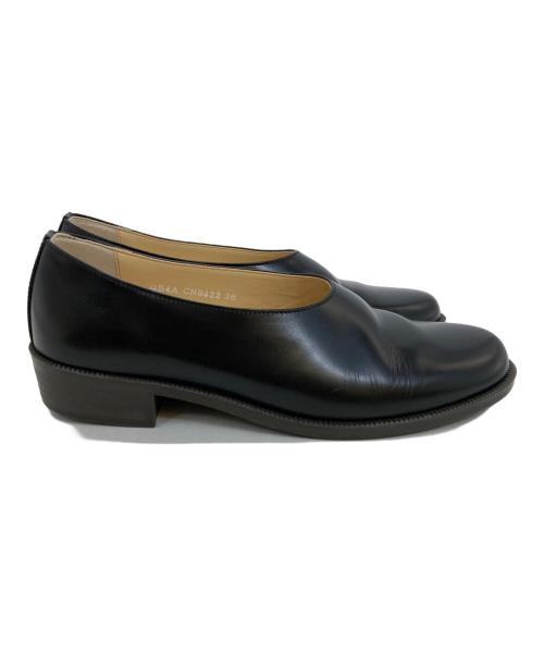 HARUTA（ハルタ）HARUTA (ハルタ) CLANE (クラネ) FLAT SHOES ブラック サイズ:23の古着・服飾アイテム