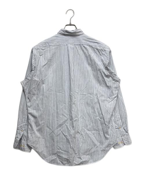 RALPH LAUREN（ラルフローレン）RALPH LAUREN (ラルフローレン) クラシックフィットストライプL/Sシャツ ブルー サイズ:16 1/2の古着・服飾アイテム