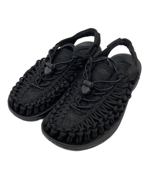 KEEN（キーン）KEEN (キーン) ウィメンズ ユニーク サンダル ブラック サイズ:23の古着・服飾アイテム