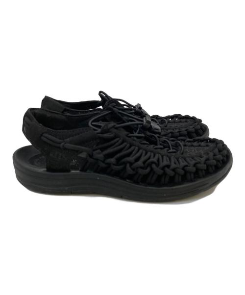 KEEN（キーン）KEEN (キーン) ウィメンズ ユニーク サンダル ブラック サイズ:23の古着・服飾アイテム