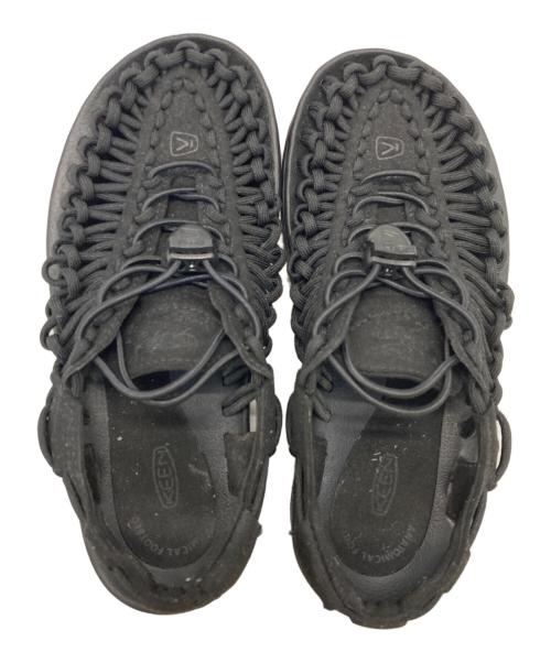 KEEN（キーン）KEEN (キーン) ウィメンズ ユニーク サンダル ブラック サイズ:23の古着・服飾アイテム