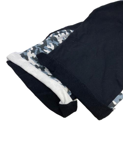 isecai（イセカイ）isecai (イセカイ) SWITCH CAMO SWEAT PANTS ブラック サイズ:Mの古着・服飾アイテム