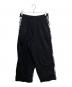isecai（イセカイ）の古着「SWITCH CAMO SWEAT PANTS」｜ブラック