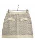 MICHAEL KORS（マイケルコース）の古着「Logo Jacquard Knit Skirt」｜ホワイト