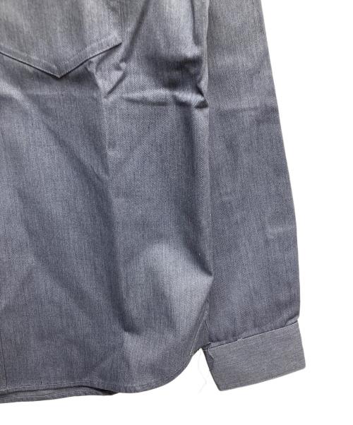 BEN DAVIS（ベンデイビス）BEN DAVIS (ベンデイビス) ワークロングスリーブシャツ グレー サイズ:M 未使用品の古着・服飾アイテム