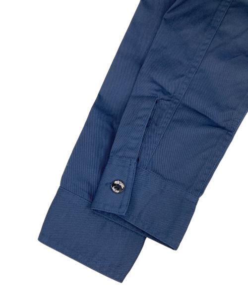 BEN DAVIS（ベンデイビス）BEN DAVIS (ベンデイビス) ワークロングスリーブシャツ ネイビー サイズ:Mの古着・服飾アイテム