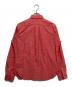 CALEE (キャリー) ロングスリーブシャツ レッド サイズ:M：4000円