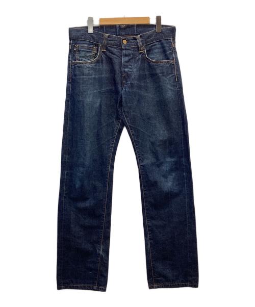 CarHartt（カーハート）CarHartt (カーハート) ストレートデニムパンツ インディゴ サイズ:30-32の古着・服飾アイテム