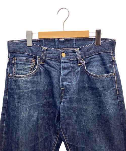 CarHartt（カーハート）CarHartt (カーハート) ストレートデニムパンツ インディゴ サイズ:30-32の古着・服飾アイテム
