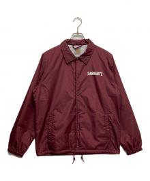 CarHartt（カーハート）の古着「COLLEGE COACH JACKET」｜エンジ