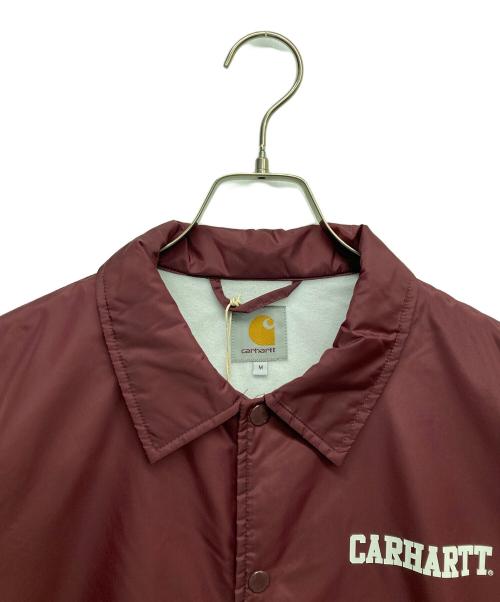 CarHartt（カーハート）CarHartt (カーハート) COLLEGE COACH JACKET エンジ サイズ:M 未使用品の古着・服飾アイテム