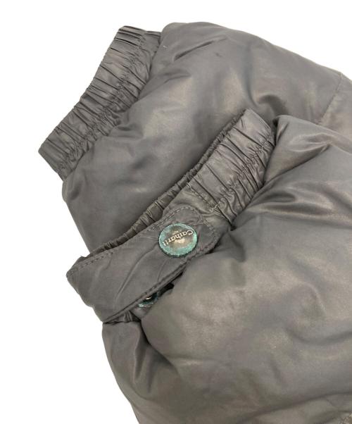 CarHartt（カーハート）CarHartt (カーハート) ボクシーナイロンダウンジャケット グレー サイズ:XLの古着・服飾アイテム
