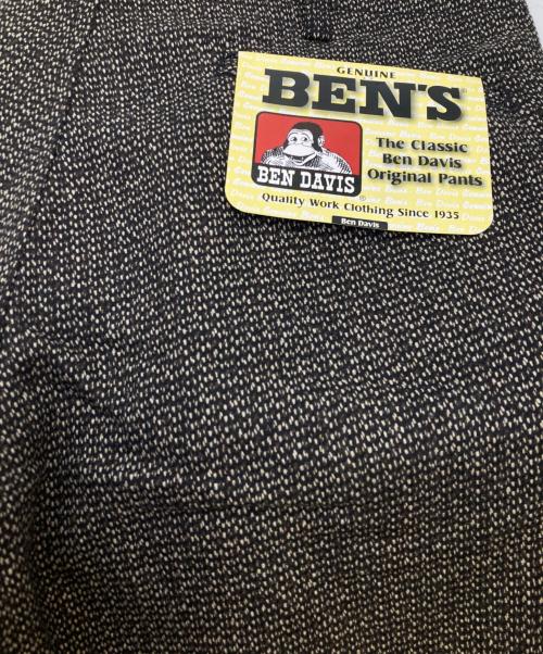 BEN DAVIS（ベンデイビス）BEN DAVIS (ベンデイビス) フリスコツイードパンツ ブラック×グレー サイズ:34の古着・服飾アイテム