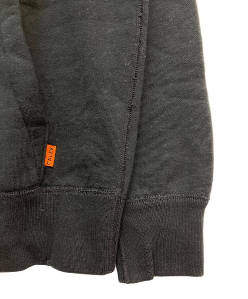 CALEE（キャリー）CALEE (キャリー) プリントパーカー ブラック サイズ:SIZE 36-38の古着・服飾アイテム