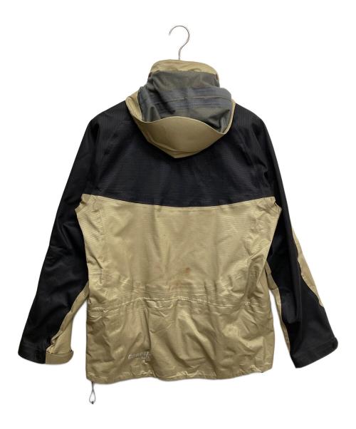 古着（フルギ）古着 (フルギ) アウトドアジャケット ブラック×カーキ サイズ:Lの古着・服飾アイテム