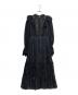Her lip to（ハーリップトゥ）の古着「Vivienne Floral Lace Dress」｜ブラック