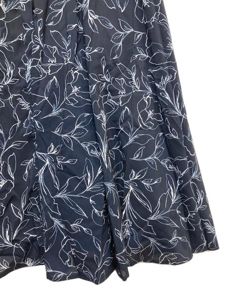 HER LIP TO（ハーリップトゥ）Her lip to (ハーリップトゥ) フラワープリントワンピース ブルー×ネイビー サイズ:Sの古着・服飾アイテム
