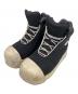 FVVO ROCKSTA（フリーワールドオーダー）の古着「THICK SOLED HIGH BOOTS」｜ブラック