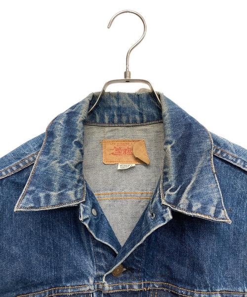 LEVI'S（リーバイス）LEVI'S (リーバイス) デニムトラッカージャケット インディゴ サイズ:着丈58.5-身幅54-肩幅48-袖丈63の古着・服飾アイテム