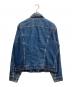 LEVI'S (リーバイス) デニムトラッカージャケット インディゴ サイズ:着丈58.5-身幅54-肩幅48-袖丈63：55000円