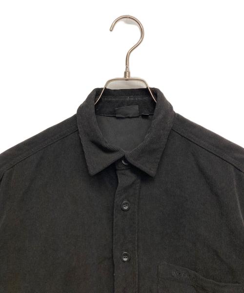 WILD THINGS（ワイルドシングス）WILD THINGS (ワイルドシングス) コーデュロイシャツ ブラック サイズ:Mの古着・服飾アイテム