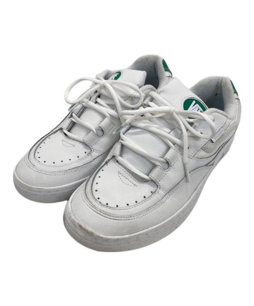 VANS（ヴァンズ）VANS (ヴァンズ) Setinn (セットイン) ローカットスニーカー ホワイト×グリーン サイズ:28.5の古着・服飾アイテム