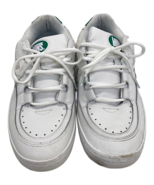 VANS（ヴァンズ）VANS (ヴァンズ) Setinn (セットイン) ローカットスニーカー ホワイト×グリーン サイズ:28.5の古着・服飾アイテム