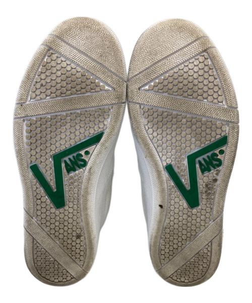 VANS（ヴァンズ）VANS (ヴァンズ) Setinn (セットイン) ローカットスニーカー ホワイト×グリーン サイズ:28.5の古着・服飾アイテム