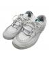 VANS（ヴァンズ）の古着「ローカットスニーカー」｜ホワイト×グリーン