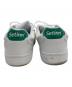 中古・古着 VANS (ヴァンズ) Setinn (セットイン) ローカットスニーカー ホワイト×グリーン サイズ:28.5：6000円