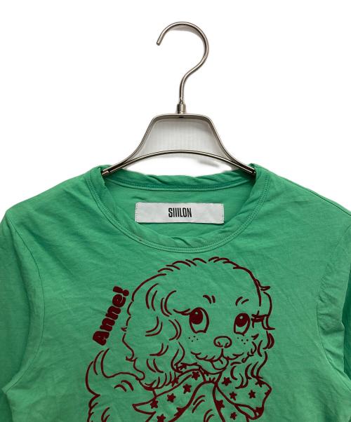 siilon（シーロン）siilon (シーロン) Anne T-shirt グリーン サイズ:1の古着・服飾アイテム