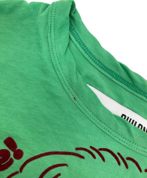 siilon（シーロン）siilon (シーロン) Anne T-shirt グリーン サイズ:1の古着・服飾アイテム