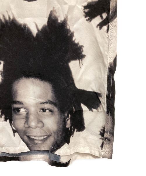 WACKO MARIA（ワコマリア）WACKO MARIA (ワコマリア) JEAN MICHEL BASQUIAT S/S HAWAIIAN SHIRT ホワイト×ブラック サイズ:XLの古着・服飾アイテム