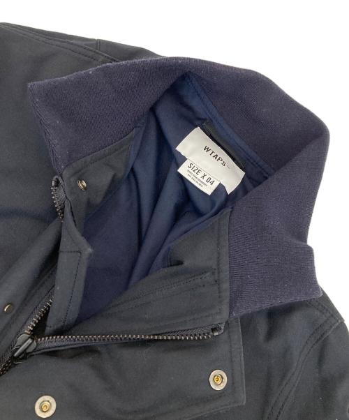 WTAPS（ダブルタップス）WTAPS (ダブルタップス) WD JACKET NYCO. SATIN. CORDURA ネイビー サイズ:X04の古着・服飾アイテム