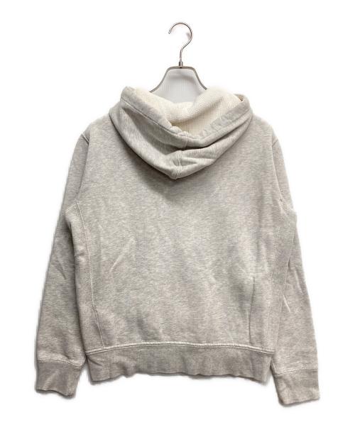 POLO RALPH LAUREN（ポロ・ラルフローレン）POLO RALPH LAUREN (ポロ・ラルフローレン) CLASSIC FULL-ZIP FLEECE HOODIE ライトグレー サイズ:Mの古着・服飾アイテム
