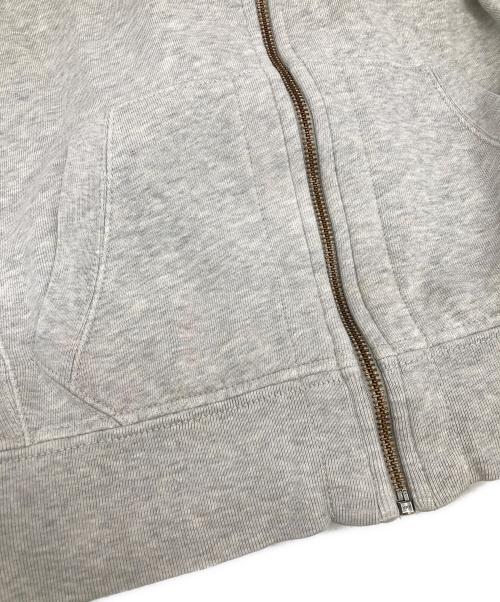 POLO RALPH LAUREN（ポロ・ラルフローレン）POLO RALPH LAUREN (ポロ・ラルフローレン) CLASSIC FULL-ZIP FLEECE HOODIE ライトグレー サイズ:Mの古着・服飾アイテム