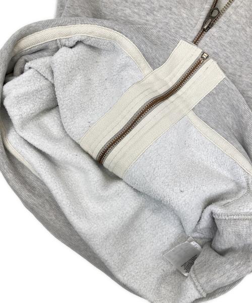 POLO RALPH LAUREN（ポロ・ラルフローレン）POLO RALPH LAUREN (ポロ・ラルフローレン) CLASSIC FULL-ZIP FLEECE HOODIE ライトグレー サイズ:Mの古着・服飾アイテム