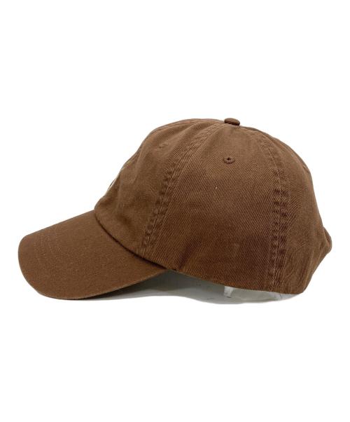 POLO RALPH LAUREN（ポロ・ラルフローレン）POLO RALPH LAUREN (ポロ・ラルフローレン) ロゴキャップ ブラウンの古着・服飾アイテム