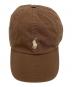 POLO RALPH LAUREN (ポロ・ラルフローレン) ロゴキャップ ブラウン：5000円