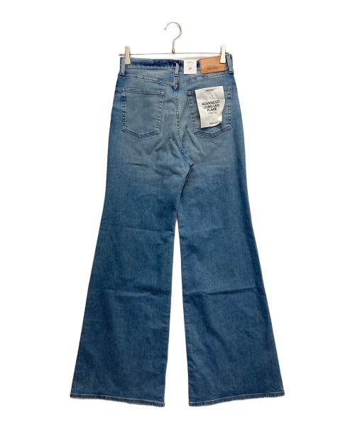 moussy（マウジー）moussy (マウジー) 【美脚見えデニム】ADVANCED LONG LEG フレア ブルー サイズ:SIZE 68.5cm (W27) 未使用品の古着・服飾アイテム