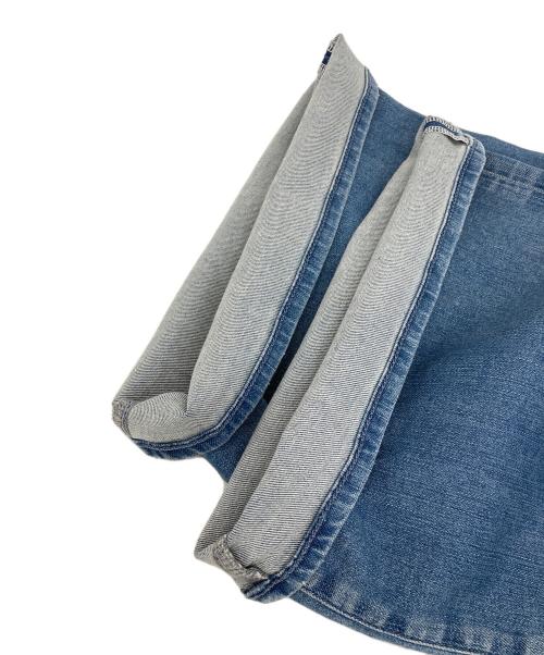 moussy（マウジー）moussy (マウジー) 【美脚見えデニム】ADVANCED LONG LEG フレア ブルー サイズ:SIZE 68.5cm (W27) 未使用品の古着・服飾アイテム
