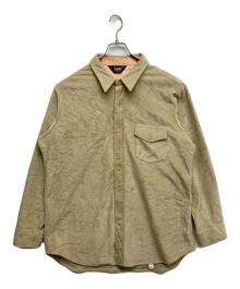 LEE（リー）の古着「ベロアL/Sシャツ」｜ベージュ