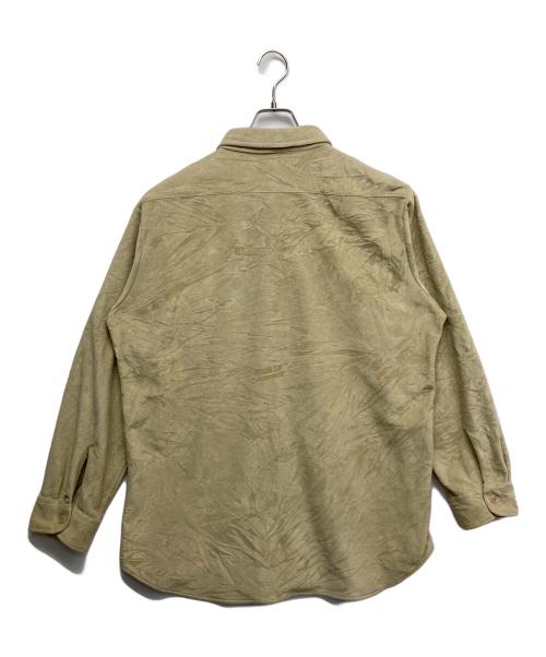 LEE（リー）LEE (リー) ベロアL/Sシャツ ベージュ サイズ:ＸＬの古着・服飾アイテム