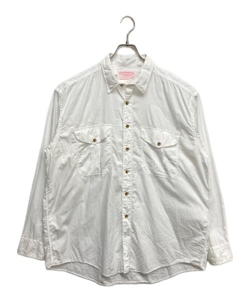 C.C. Filson（フィルソン）C.C. FILSON (フィルソン) ワイドコットンシャツ ホワイト サイズ:XLの古着・服飾アイテム