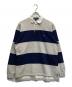 POLO RALPH LAUREN（ポロ・ラルフローレン）の古着「ボーダーラガーシャツ」｜グレー
