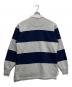 POLO RALPH LAUREN (ポロ・ラルフローレン) ボーダーラガーシャツ グレー サイズ:M：6000円
